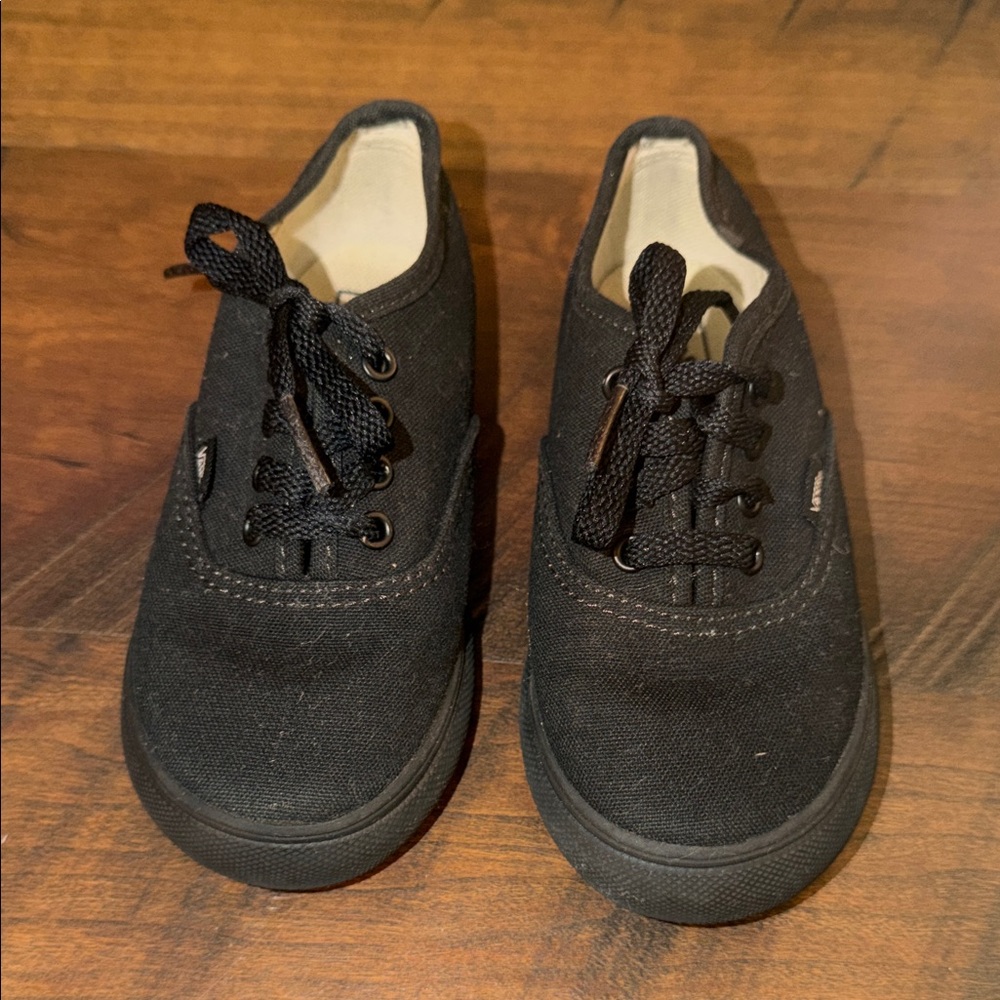 Vans Black Kids Sneakers